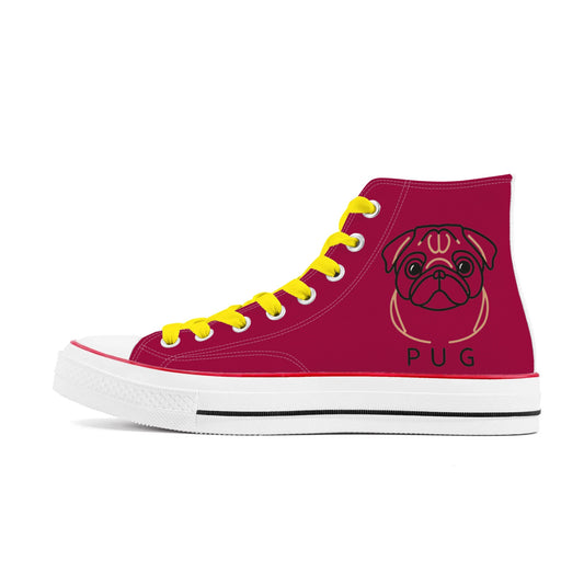 Riley - Classic High Top Canvas Shoes