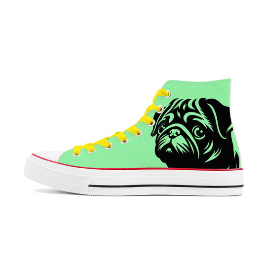 Lucy - Classic High Top Canvas Shoes