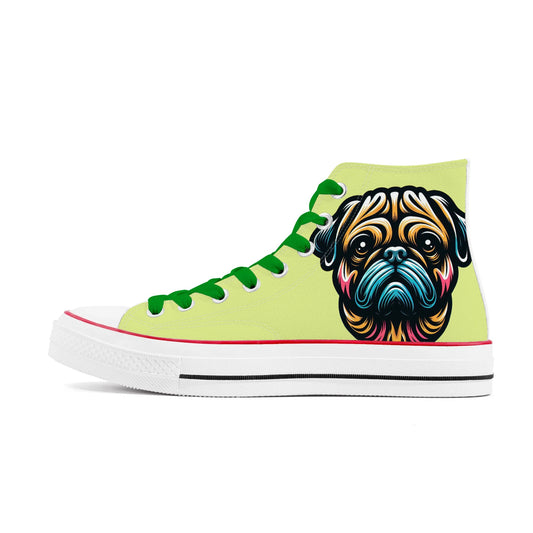 Lilly - Classic High Top Canvas Shoes
