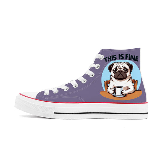 Lady - Classic High Top Canvas Shoes