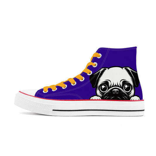Zoey - Classic High Top Canvas Shoes