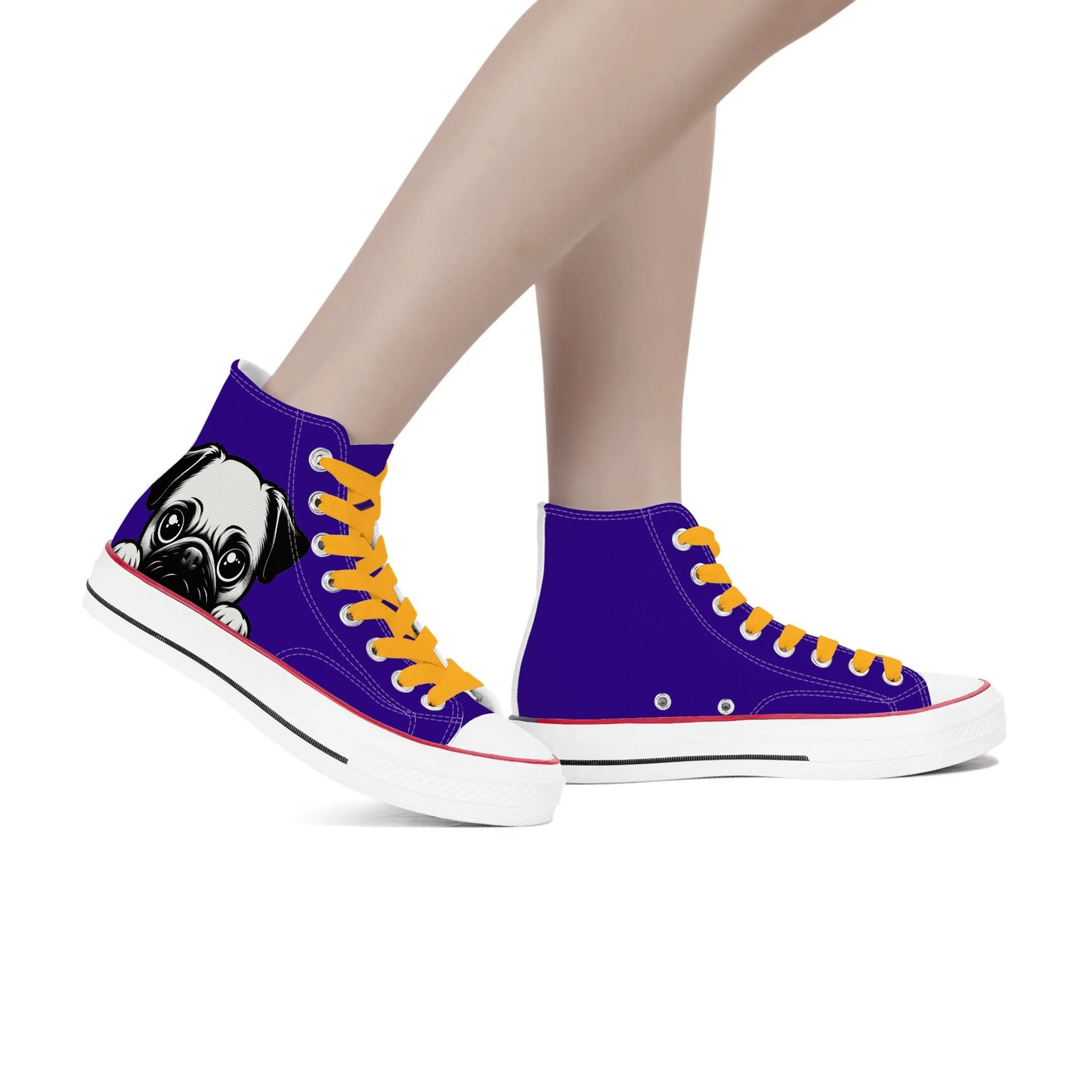 Zoey - Classic High Top Canvas Shoes