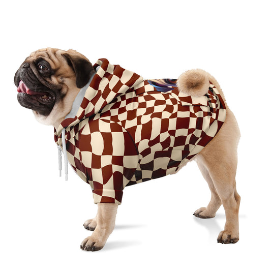 Lexi - Pug Zip-Up Hoodie