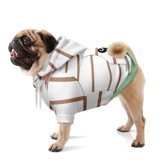 Gracie - Pug Zip-Up Hoodie