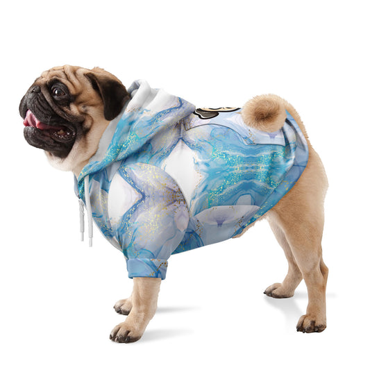 Mary - Pug Zip-Up Hoodie