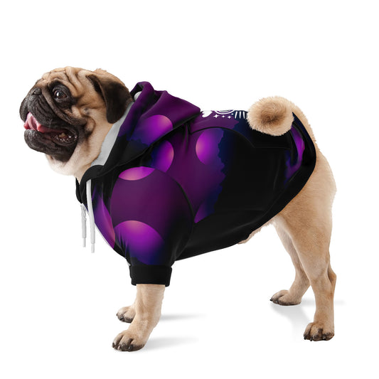 King - Pug Zip-Up Hoodie