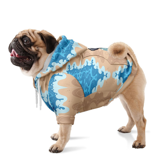 Nora - Pug Zip-Up Hoodie