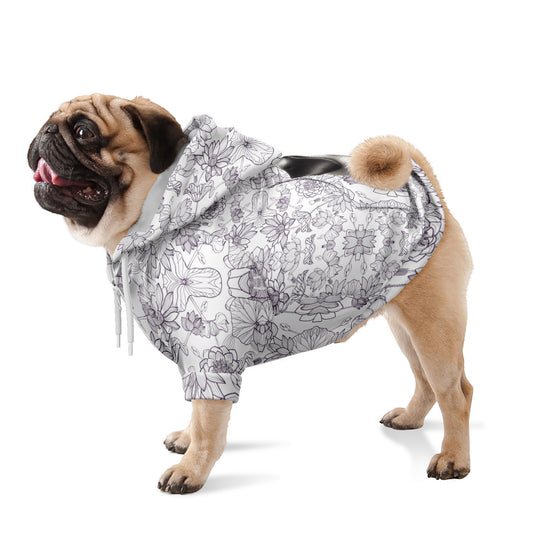 Donna - Pug Zip-Up Hoodie