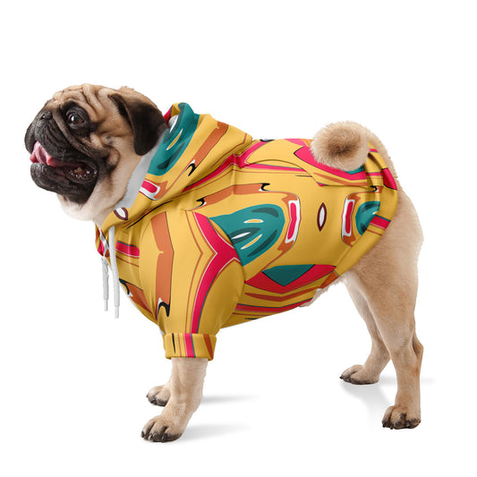 Clara - Pug Zip-Up Hoodie