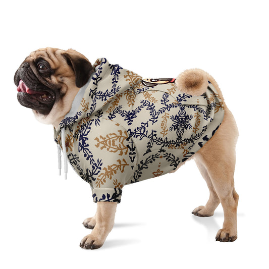 Paisley - Pug Zip-Up Hoodie