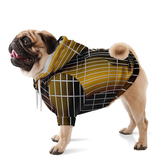 Baron - Pug Zip-Up Hoodie