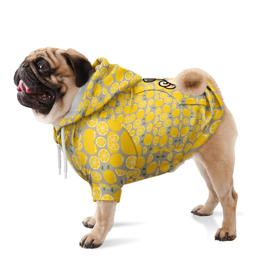 Birdie - Pug Zip-Up Hoodie