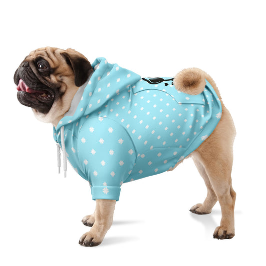 Monty - Pug Zip-Up Hoodie