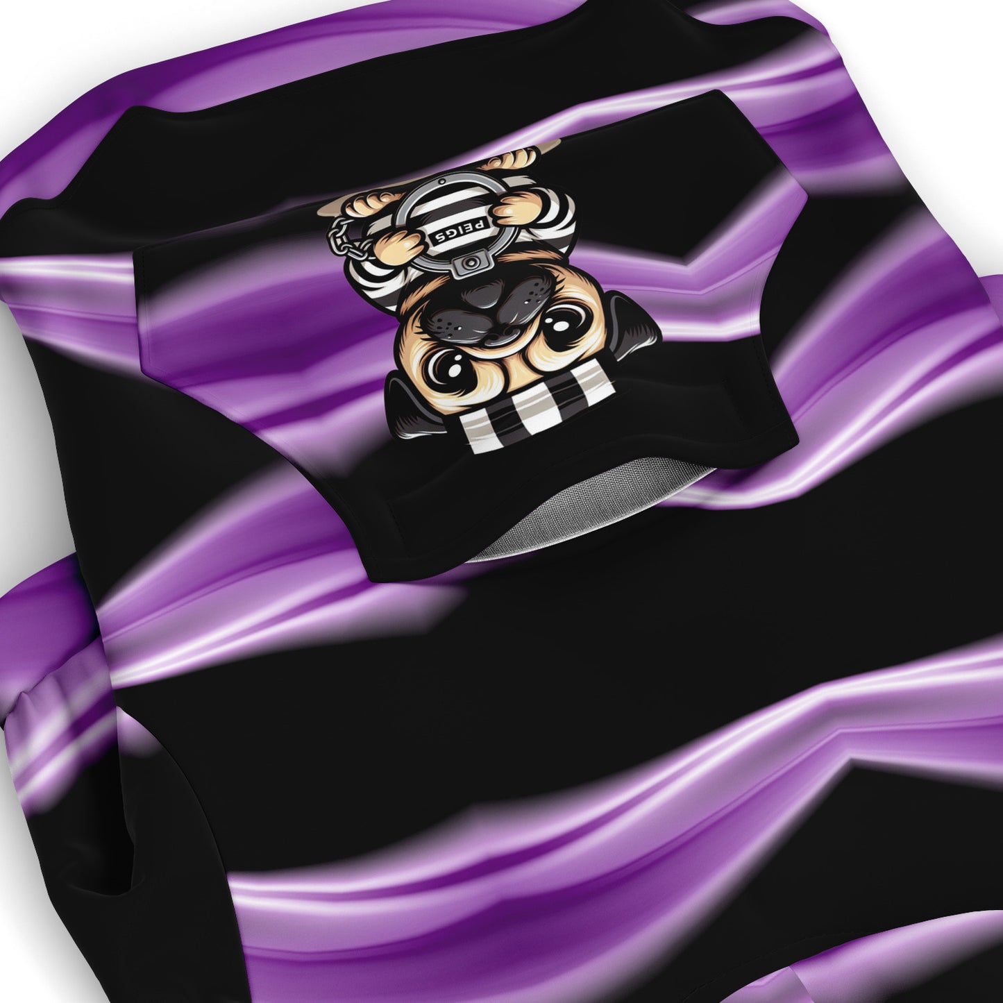 Cappy - Pug Zip-Up Hoodie
