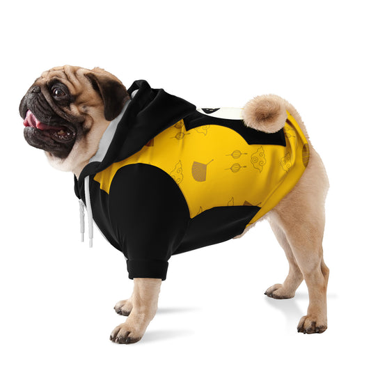 Lily - Pug Zip-Up Hoodie