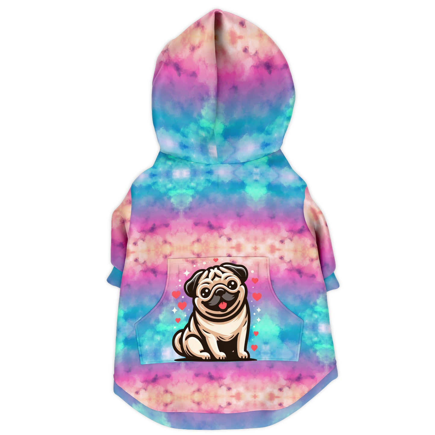 Alexander - Pug Zip-Up Hoodie