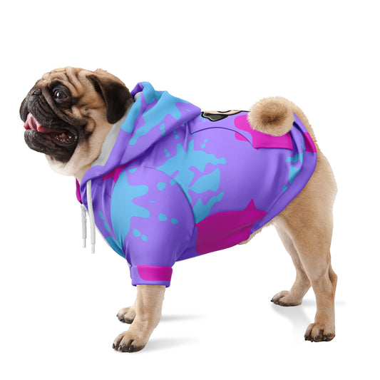 Cillian - Pug Zip-Up Hoodie